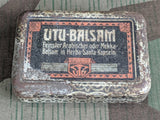 Vintage WWI 1920s German Utu-Balsam DRP Lozenge Tin