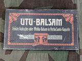 Vintage WWI 1920s German Utu-Balsam DRP Lozenge Tin