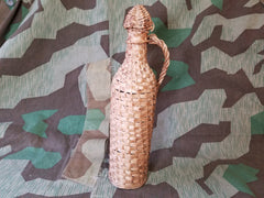 Vintage Wicker and Glass Jug