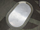 Oval German Food Container Aluminum