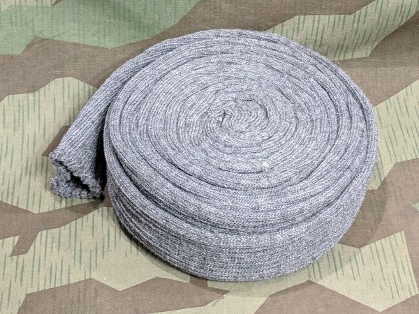 Roll of Gray Sock Material