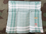 Original Box of 6 Green Taschentucher Handkerchiefs