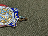 AEF Comrades in Service WWI Veterans Association Charm (folded into the American Legion)