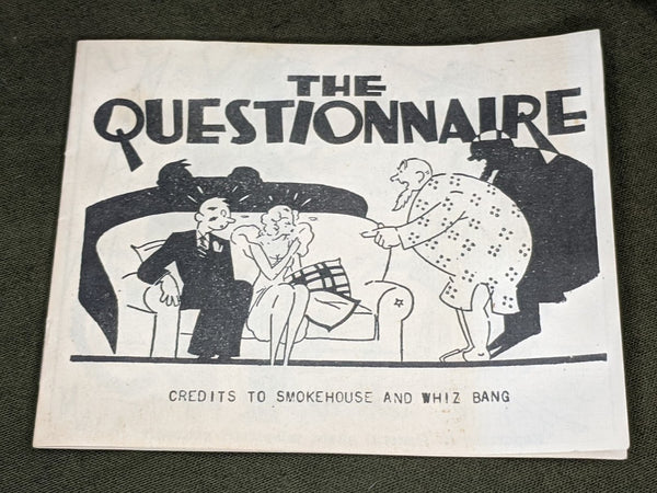The Questionnaire Joke Book