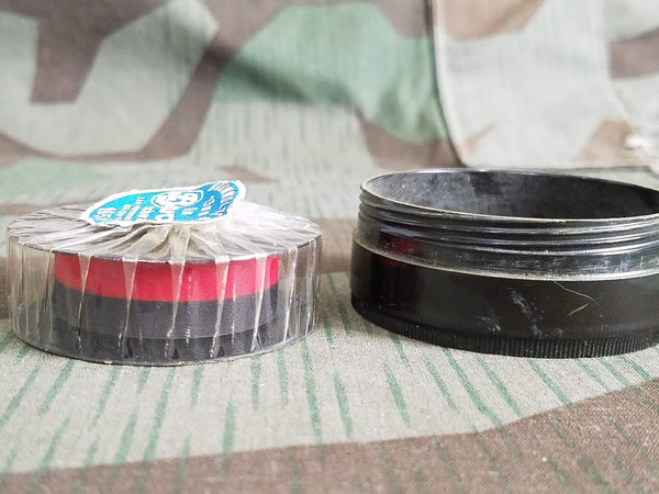 Bakelite Paul Halfmann Typewriter Ribbon Container w/ Ribbon