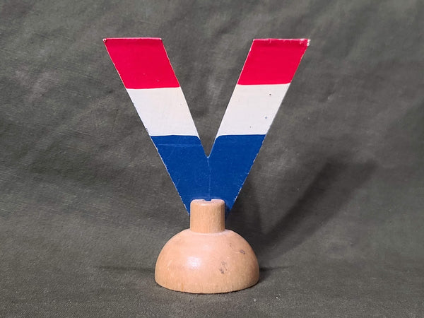 V Desk Ornament / Paperweight
