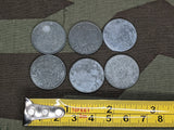 Lot of Wartime Belgian Coins 1 Franc Frank