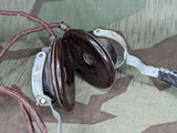 Dfh.f. 45 German Military Radio Headset No Plug