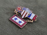 Two Star Son in Service Flag Pin