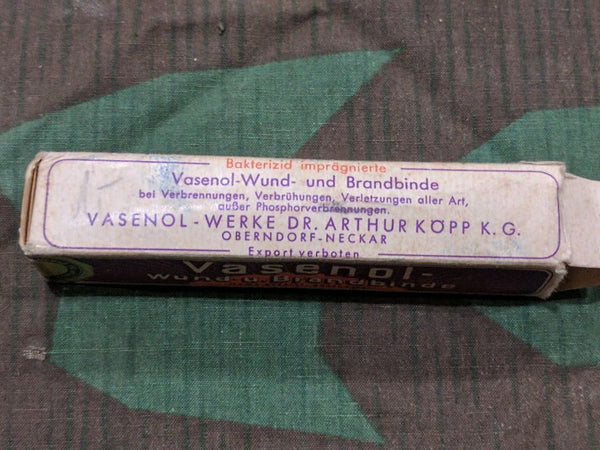 Vasenol Wound and Burn Bandage in Box