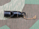 WWII-era German Bakelite NCO's Whistle
