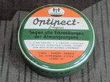 WWII-era German Optipect Pill Container for Respiratory Illness