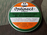 WWII-era German Optipect Pill Container for Respiratory Illnesses