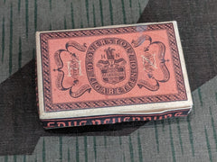 WWII-era German Overstolz HN Cigarette Paper Box