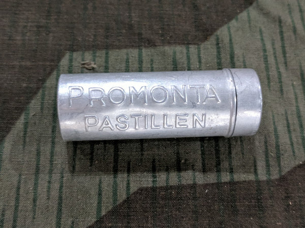 WWII-era German Promonta Pastillen Pill Container