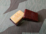 WWII-era German Thuringia Bakelite Travel Soap Container with Soap