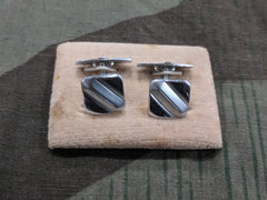 WWII-era Vintage 1930s German Cufflinks on Card