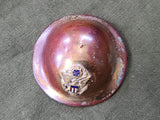 WWII 1940s US Army Helmet Pin Sweetheart Brooch