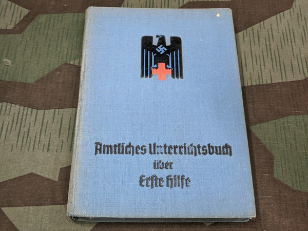 WWII German Red Cross DRK Erste Hilfe First Aid Book 1939