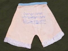 Vintage WWII "Don't Get Caught with your Pants Down!" Remember Pearl Harbor Novelty Undies