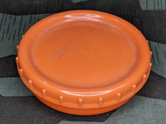 Original Orange Butter Dish AS-IS