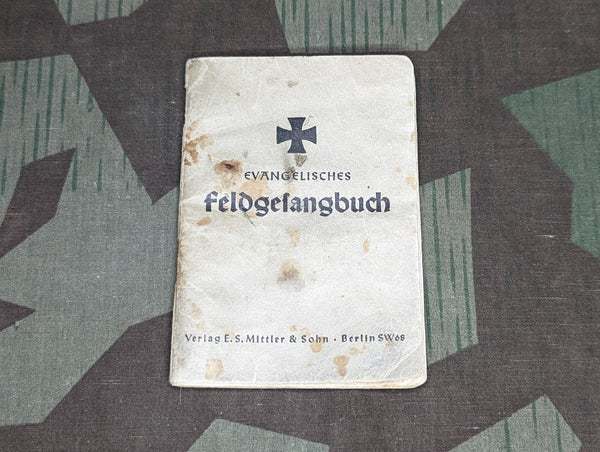 WWII German Evangelical Soldiers Song Book Feldgesangbuch
