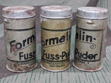 WWII German Formalin Wehrmacht Foot Powder