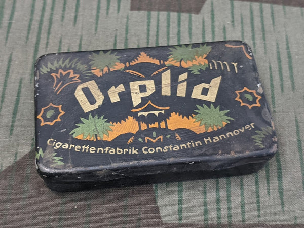 Small Orplid Cigarette Sales Tin