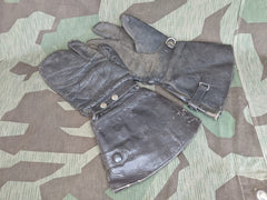 Original German Leather Gauntlets