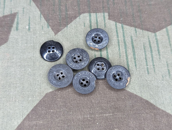 HJ DJ RZM 15mm Shirt Buttons Original