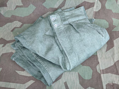 Unissued WWII German Wehrmacht Original HBT Trousers M42