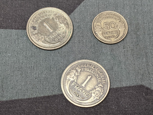 1941 French Coins