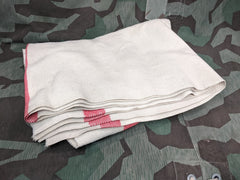 Original Wehrmacht 3 Red Stripe Blanket