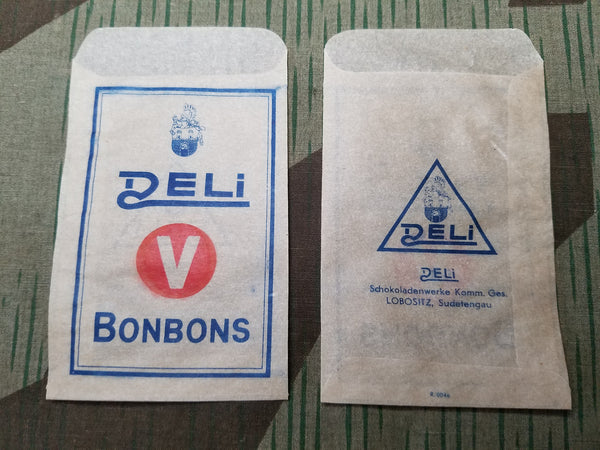 WWII 1930s 1940s Vintage German Deli Vitamin Bonbons Packaging