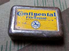 WWII 1940s German Continental Bicycle Tire Repair Tin