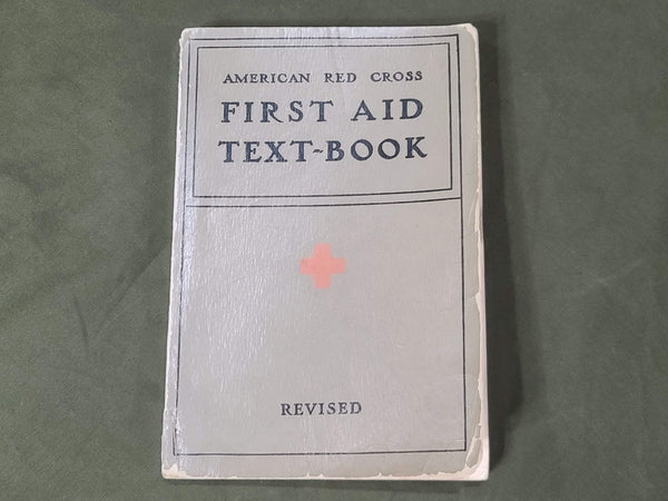 WWII American Red Cross First Aid Book 1940
