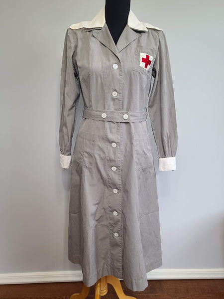 WWII American Red Cross Gray Lady Women's Uniform DressNurse