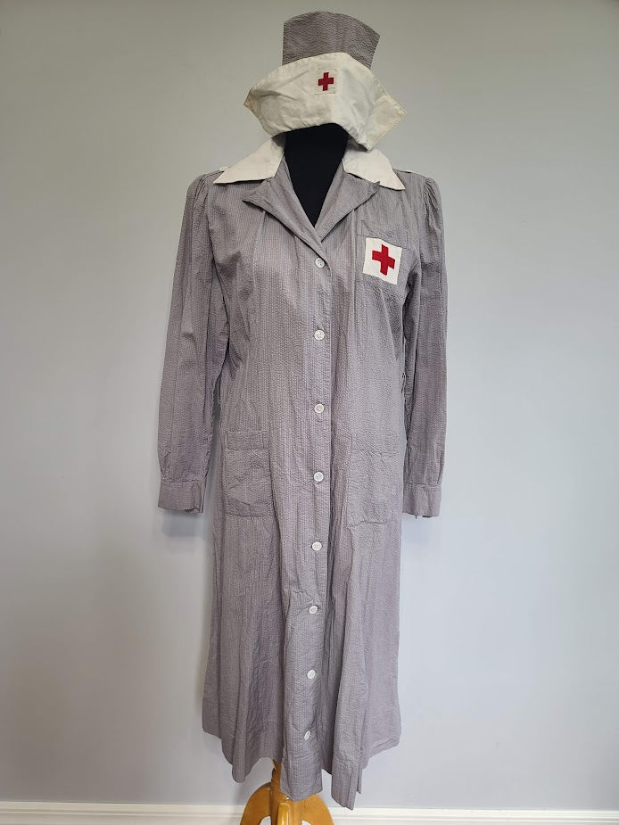american red cross dress code Blue American Red Cross Volunteer Uniform Mint Condition