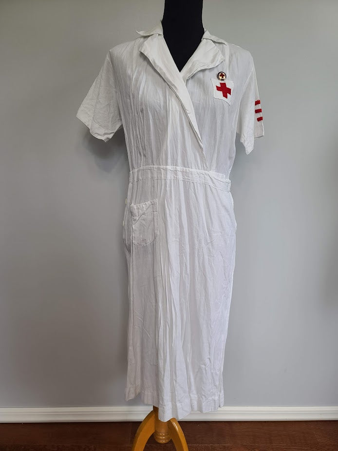Red Cross Production Corps Uniform Dress (Early) (B-40