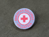 American Red Cross Volunteer Pin Fabric