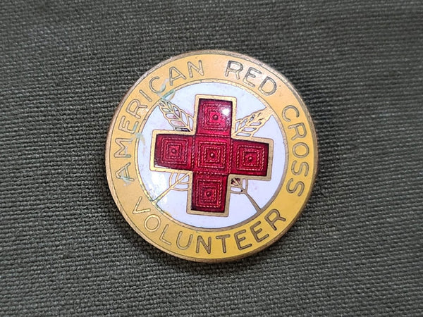 WWII American Red Cross Volunteer Pin Staff Assistant