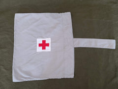 WWII American Red Cross Women's Gray Purse / Knitting Bag