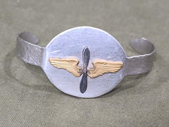 WWII Army Air Corps Trench Art Sweetheart Bracelet