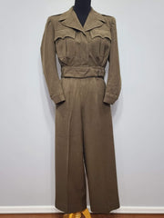 WWII British Made WAC Women's Uniform Ike Jacket and Trousers