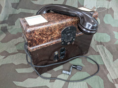 WWII Deutsche Reichsbahn FF33 Field Telephone WORKING