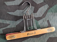 WWII German 1930s / 1940s D.R.W.Z. Union 3 Pants Hanger