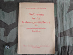 WWII German 1944 Nutritional Guide Book