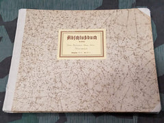 WWII German Abschlußbuch Annual Ledger Accounts Book 1940-1942