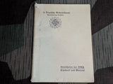 WWII German Arbeitsfront Song Book