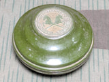 WWII German Bergmann & Co. DRGM Green Bakelite Soap/Perfume Container